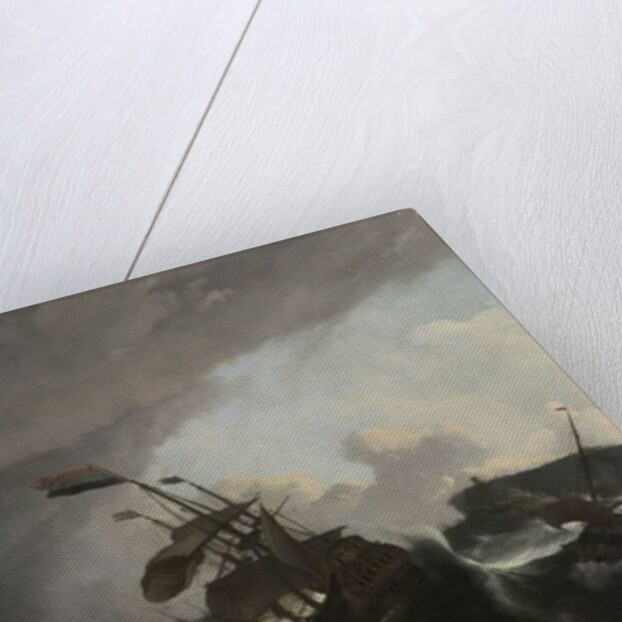 The Battle of Terheide, c.1695 by Ludolf I Backhuysen