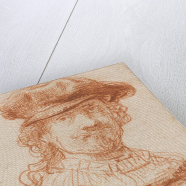 Self-Portrait, c.1637 by Rembrandt Harmensz. van Rijn