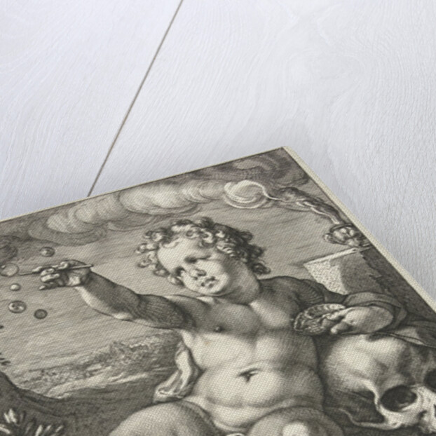 Homo Bulla, 1594 by Hendrik Goltzius