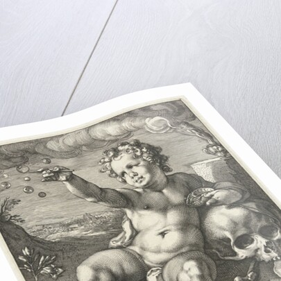 Homo Bulla, 1594 by Hendrik Goltzius