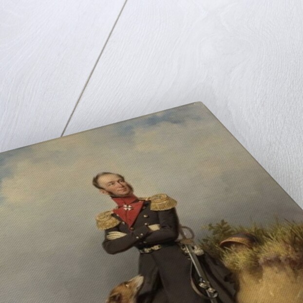 Portrait of William II, King of the Netherlands, 1839 by Jan Adam Janszoon Kruseman