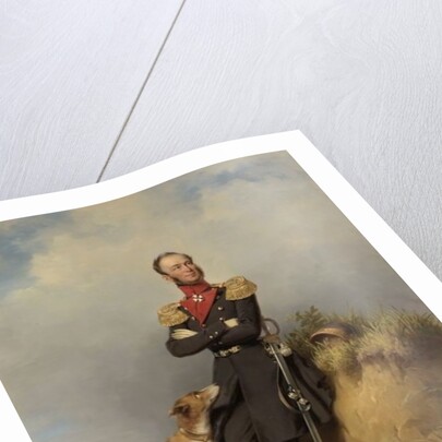 Portrait of William II, King of the Netherlands, 1839 by Jan Adam Janszoon Kruseman