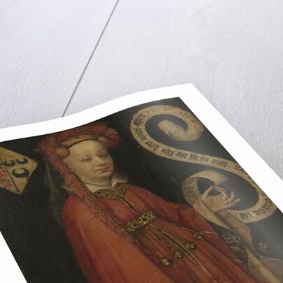 Portrait of Lysbeth van Duvenvoorde, c.1430 by Anonymous Anonymous