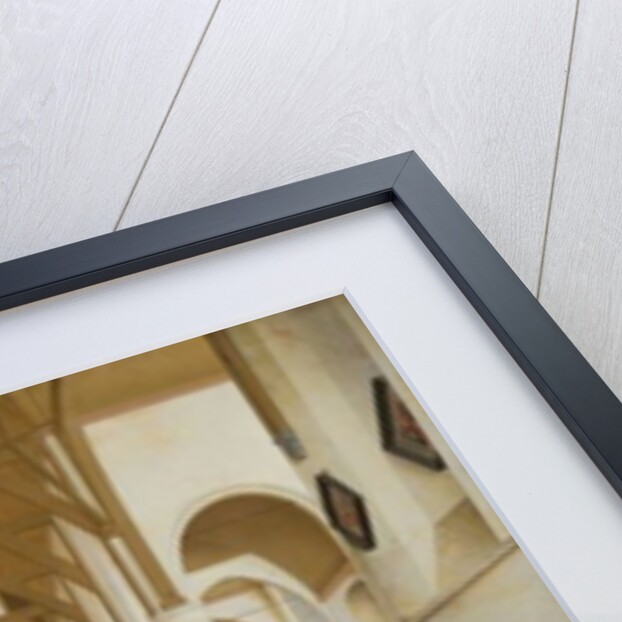 Interior of the Sint-Odulphuskerk in Assendelft, 1649 by Pieter Jansz Saenredam