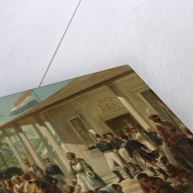 The Arrest of Diepo Negoro by Lieutenant-General Baron De Kock by Nicholas Pieneman