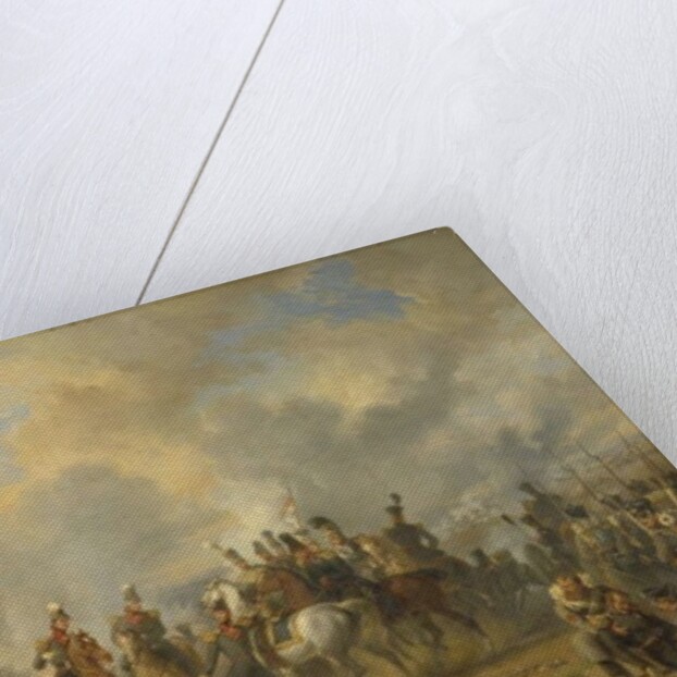 The Battle of Bautersem during the Ten Days Campaign, 1833 by Nicholas Pieneman