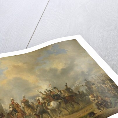 The Battle of Bautersem during the Ten Days Campaign, 1833 by Nicholas Pieneman