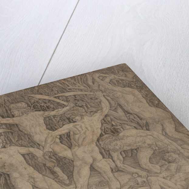 Battle of Ten Naked Men, 1465 by Antonio Pollaiuolo