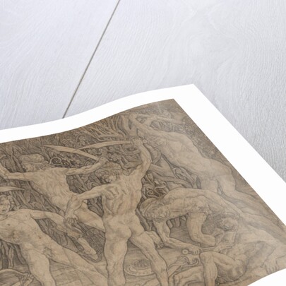 Battle of Ten Naked Men, 1465 by Antonio Pollaiuolo