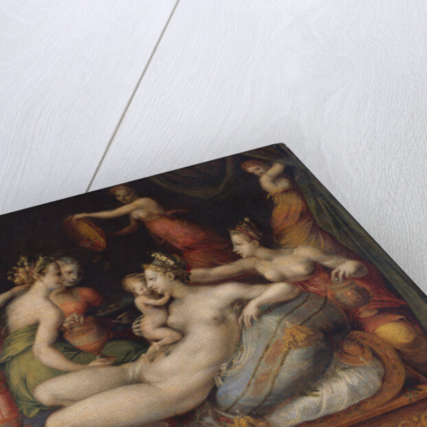 The Birth of Cupid by Master of Flora