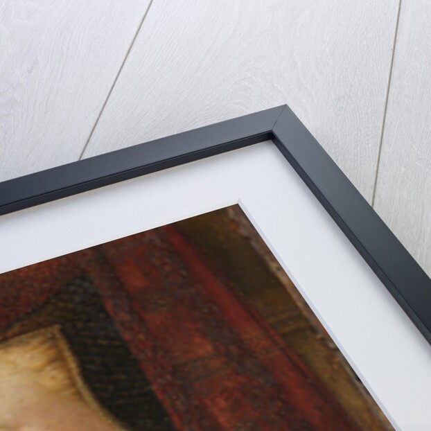 Portrait of a Woman with a Man at a Casement, c.1440 by Fra Filippo Lippi