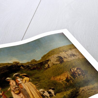 Young Ladies of the Village, 1851-2 by Gustave Courbet