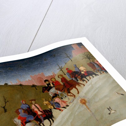 The Journey of the Magi, c.1433-5 by Sassetta