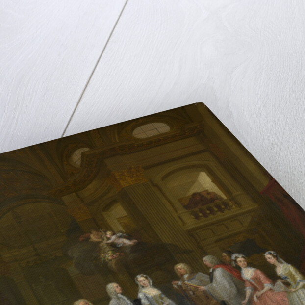 The Wedding of Stephen Beckingham and Mary Cox, 1729 by William Hogarth