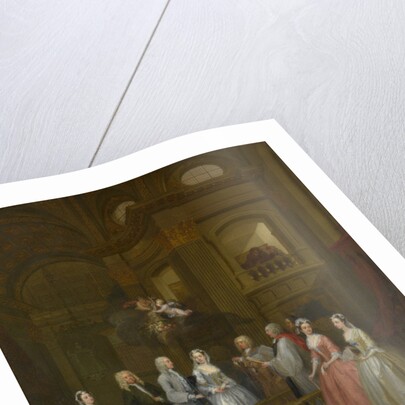 The Wedding of Stephen Beckingham and Mary Cox, 1729 by William Hogarth