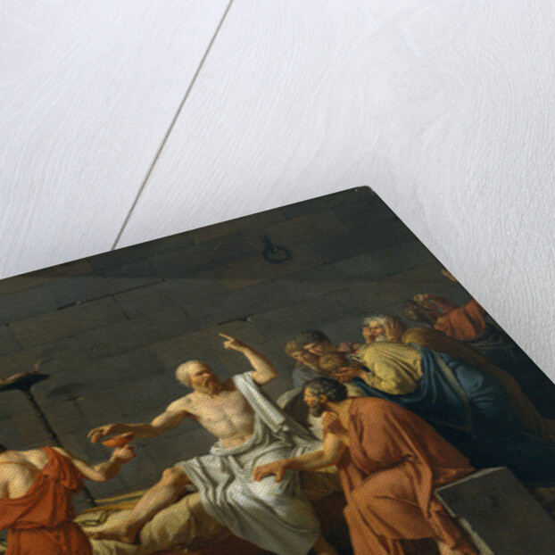 The Death of Socrates, 1787 by Jacques Louis David