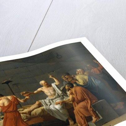 The Death of Socrates, 1787 by Jacques Louis David