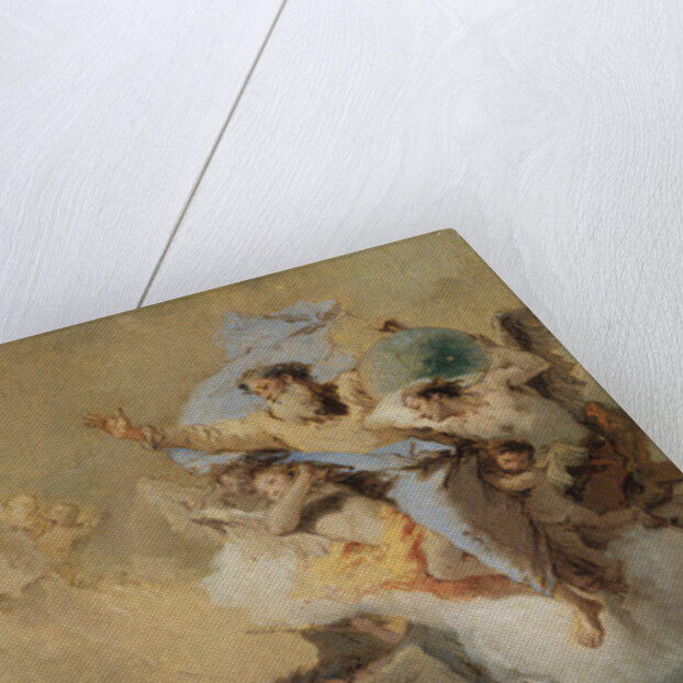 Saint Thecla Praying for the Plague-Stricken, 1758-59 by Giovanni Battista Tiepolo