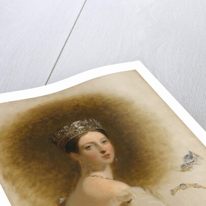Portrait of Queen Victoria, 1838 by Thomas Sully