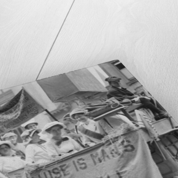 Suffrage Hay wagon, USA c.1910-5 by Anonymous