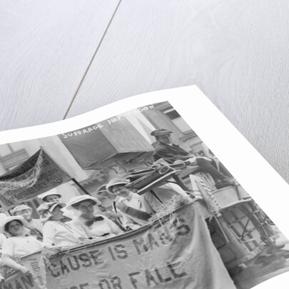 Suffrage Hay wagon, USA c.1910-5 by Anonymous