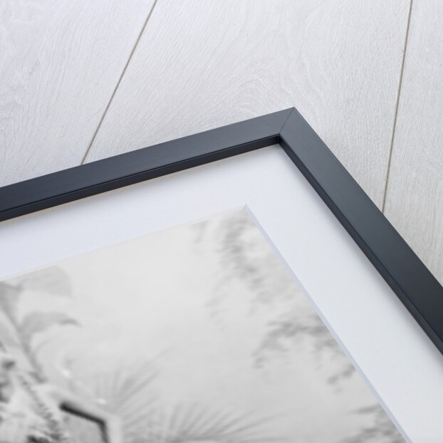 Masked men of the theater acting in 'Topéing,' Java, Indonesia, c.1900-1923 by Anonymous