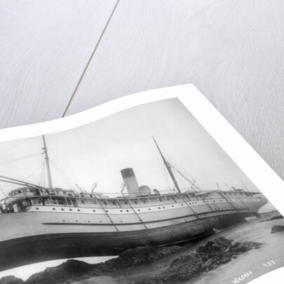 S.S. Princess May wrecked on Sentinel Island, Alaska, August 5, 1910 by Anonymous