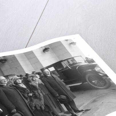 Warren G. Harding, Florence Harding, Grace Coolidge, and Calvin Coolidge, Washington, D.C. by Harris & Ewing