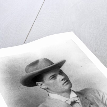 Herbert Hoover, age 23, taken in Perth in Australia, 1898 by Harris & Ewing