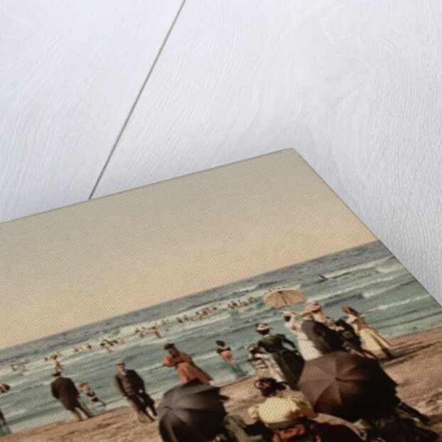 The beach, Blankenberghe in Belgium, c.1890-c.1900 by Anonymous