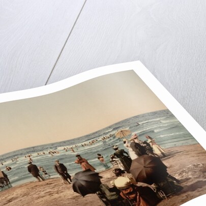 The beach, Blankenberghe in Belgium, c.1890-c.1900 by Anonymous