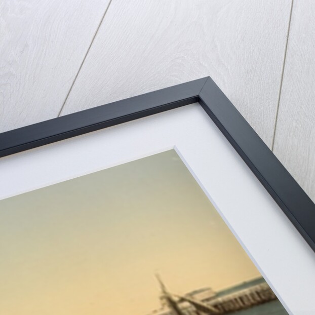 Entrance to port, Ostend, Belgium; c.1890-c.1900 by Anonymous