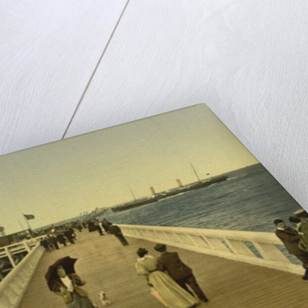 Pier, Ostend, Belgium, c.1890-c.1900 by Anonymous