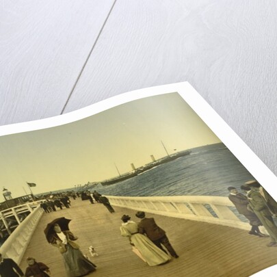 Pier, Ostend, Belgium, c.1890-c.1900 by Anonymous