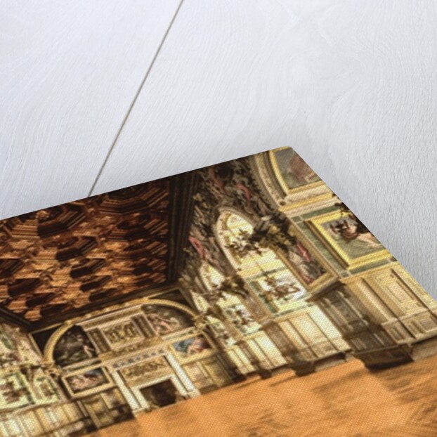 Gallery of Henry II, Fontainebleau Palace, France, c.1890-c.1900 by Anonymous