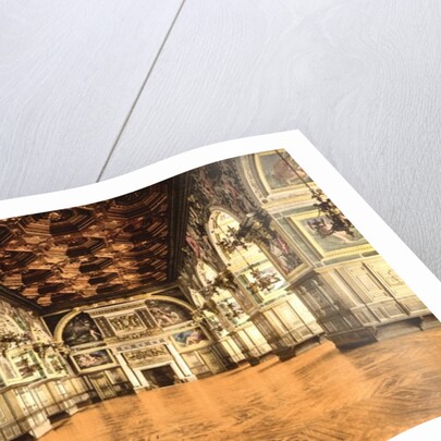 Gallery of Henry II, Fontainebleau Palace, France, c.1890-c.1900 by Anonymous