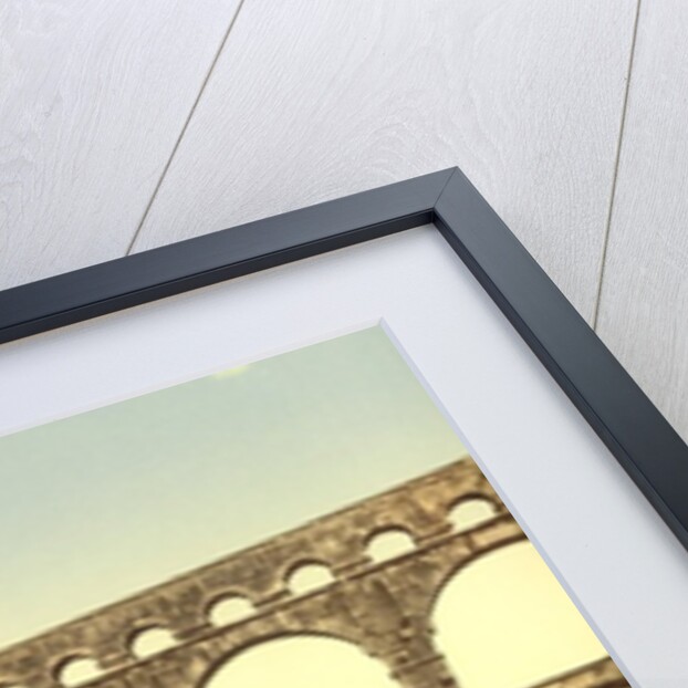 Roman bridge over the Gard, constructed by Agrippa, Nîmes, France, c.1890-c.1900 by Anonymous