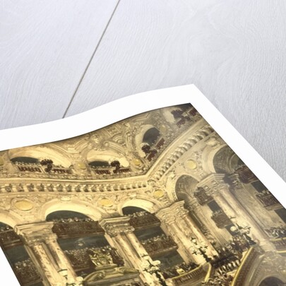 The inauguration of the opera. The Opera House, Paris, France, c.1890-c.1900 by Anonymous