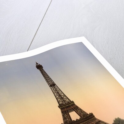 Eiffel Tower, full-view, looking toward the Palais du Trocadéro, Paris, France, c.1890-c.1900 by Anonymous
