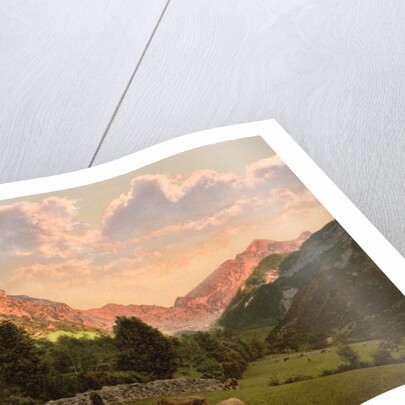 The suburbs, Eaux Bonnes, Pyrenees, France, c.1890-c.1900 by Anonymous