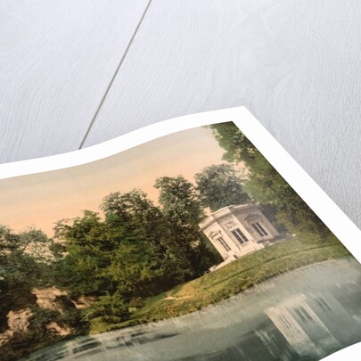 Petit Trianon, the Pavillion and the Rock of Marie Antoinette, Versailles, France, c.1890-1900 by Anonymous