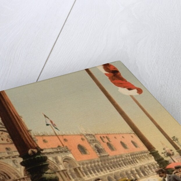 The Doges' Palace and the Columns of St. Mark's, Venice, Italy, c.1890-c.1900 by Anonymous