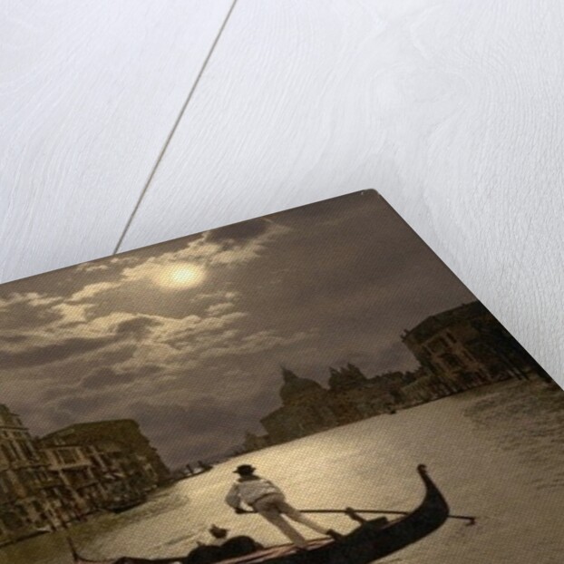 Grand Canal by moonlight, Venice, Italy, c.1890-c.1900 by Anonymous