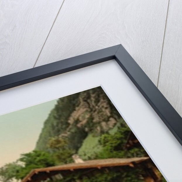 Brienz Lake, chalet on the lake, Bernese Oberland, Switzerland, c.1890-c.1900 by Anonymous