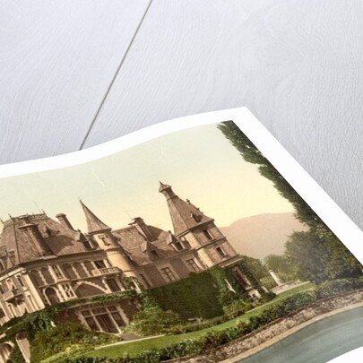 Thun, Shadau Castle, Bernese Oberland, Switzerland, c.1890-c.1900 by Anonymous