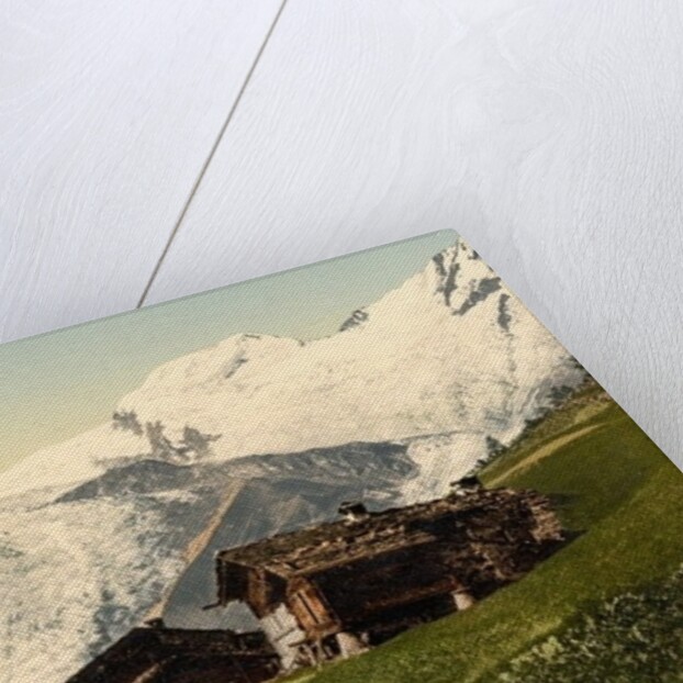 Saas Fee, alpine view, Valais, Alps of, Switzerland, c.1890-c.1900 by Anonymous