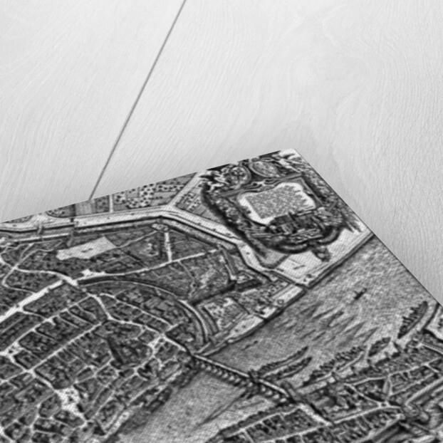 Frankfurt am Main, 1628 by Matthaus the Elder Merian