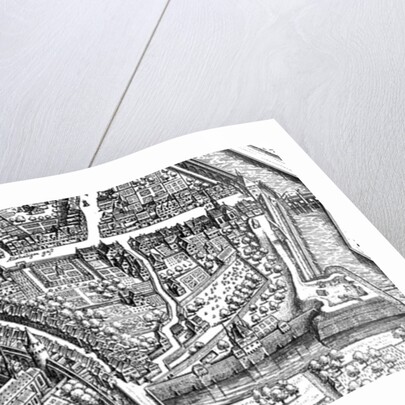 Frankfurt am Main, 1628 by Matthaus the Elder Merian