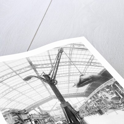 Hoisting machine displayed in Gallery of Machines, Paris Exposition, 1889 by Anonymous