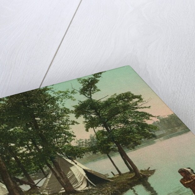 Hiawatha's arrival, c.1904 by Anonymous